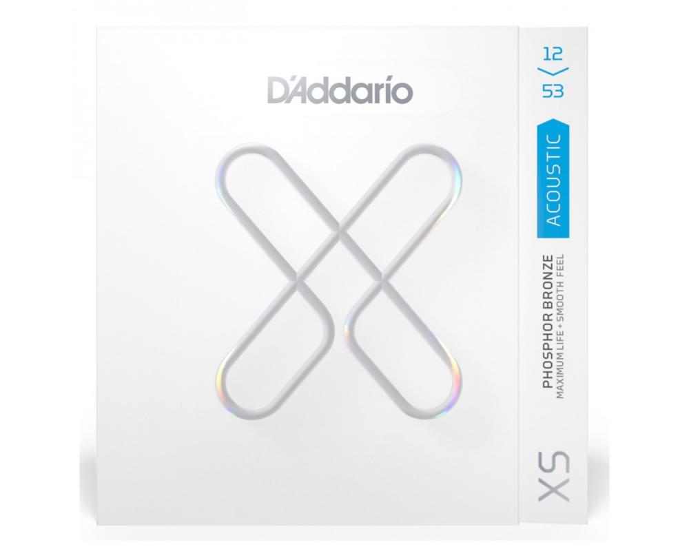 Daddario XSAPB1253 - 12-53 Light, XS Phosphor Bronze Coated