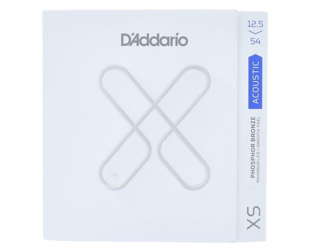 Daddario XSAPB12554 12.5-54 Light Plus, XS Phosphor Bronze Coated