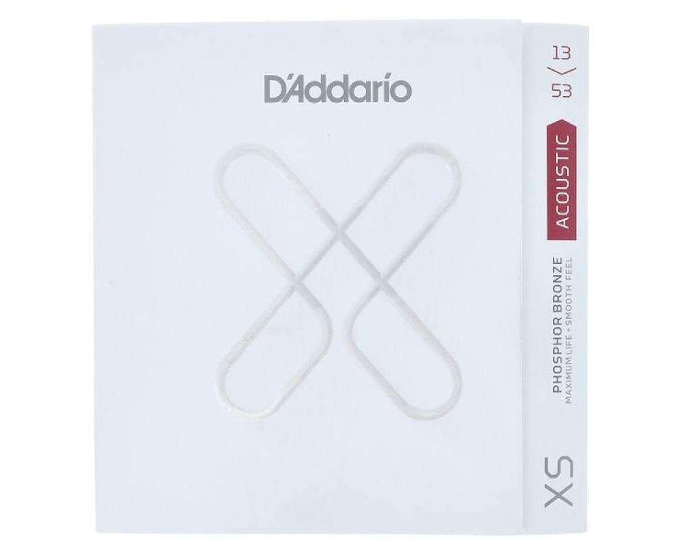 Daddario XSAPB1353 13-53 Hybrid Light, XS Phosphor Bronze Coated