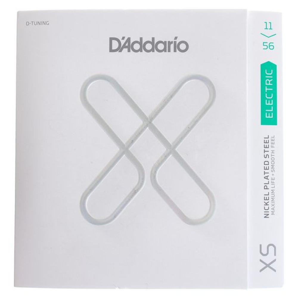 Daddario XSE1156 11-56 Medium Top/Extra Heavy Bottom, XS Nickel