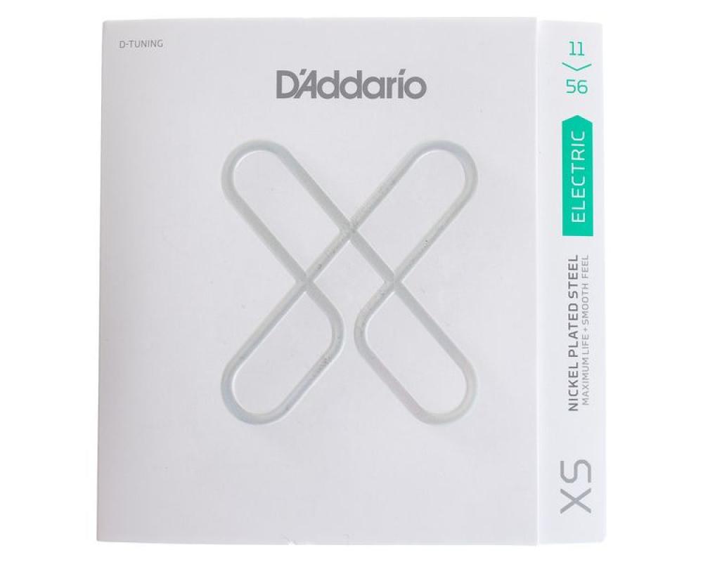 Daddario XSE1156 11-56 Medium Top/Extra Heavy Bottom, XS Nickel