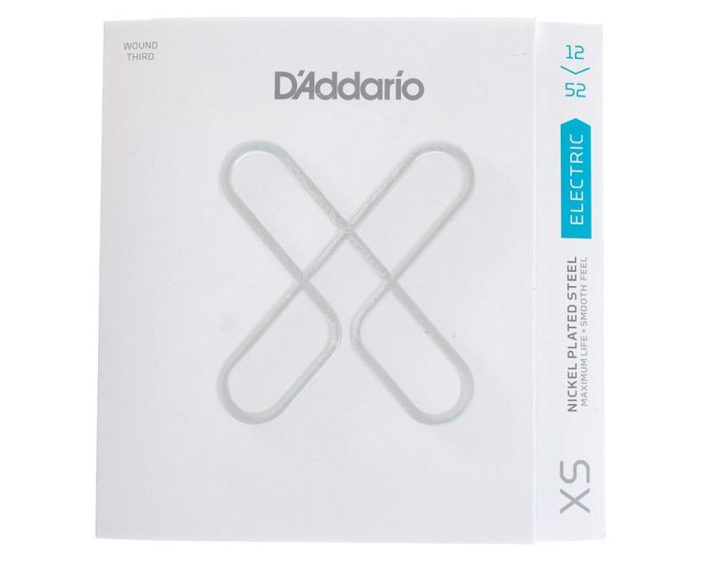 Daddario XSE1252W 12-52 Light Wound Third, XS Nickel