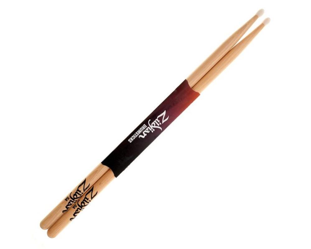 Zildjian 5AN Hickory Sticks Nylon Tip