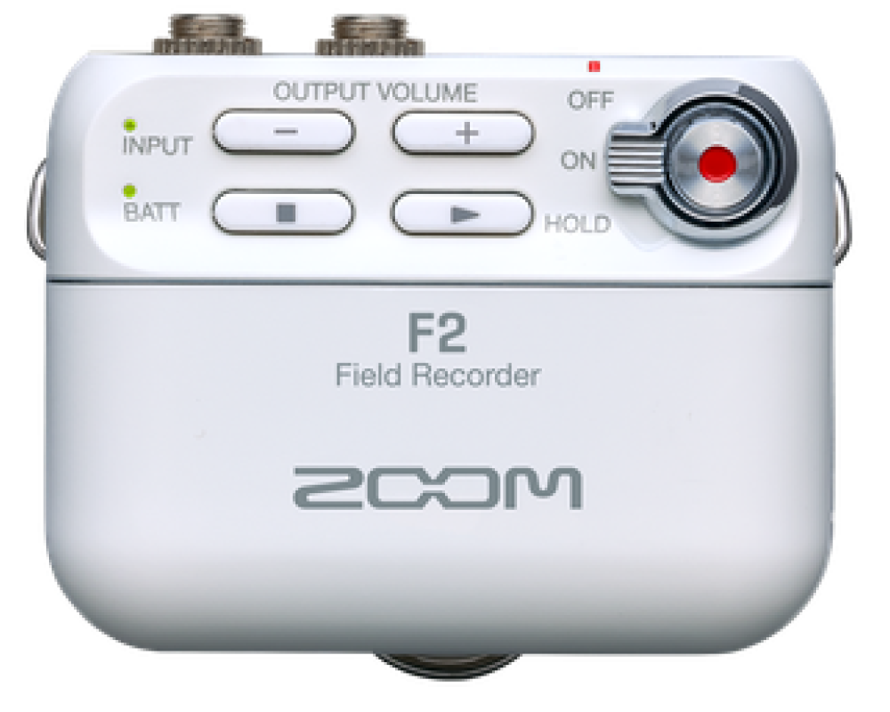 Zoom F2 White