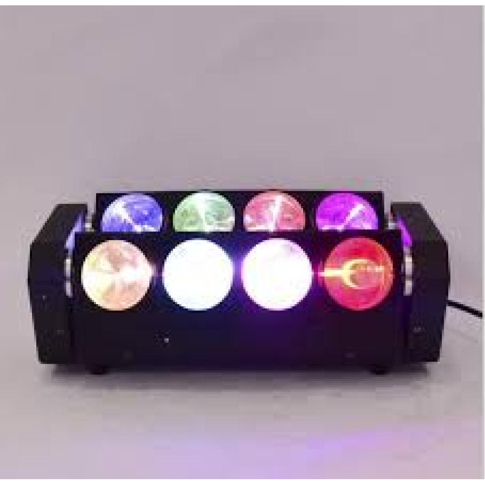 Art System double heads beam light 8 leds de 10w cree leds rgbw