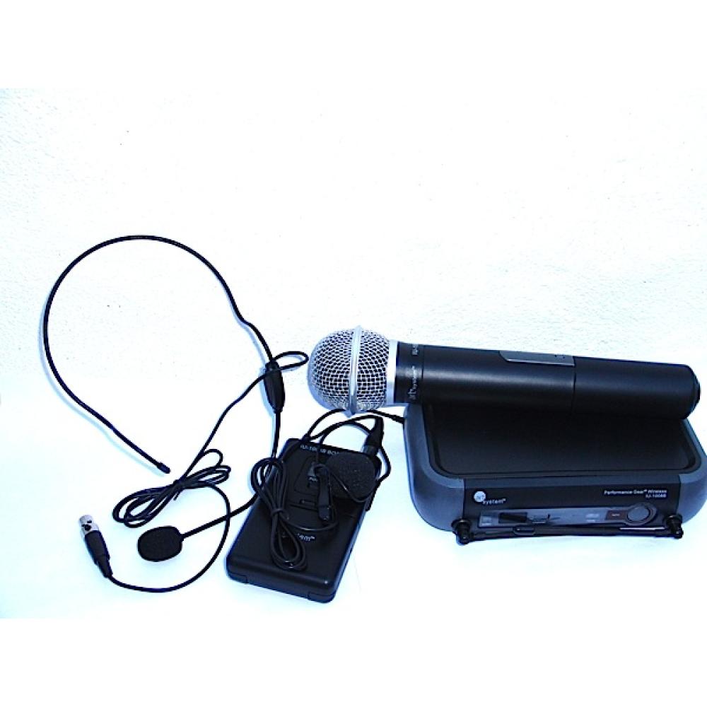 Art System Art m 1008 b -(mao + lapela + headset) uhf 614-814 mhz