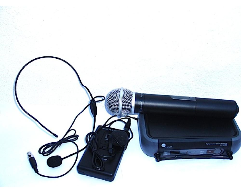 Art System Art m 1008 b -(mao + lapela + headset) uhf 614-814 mhz