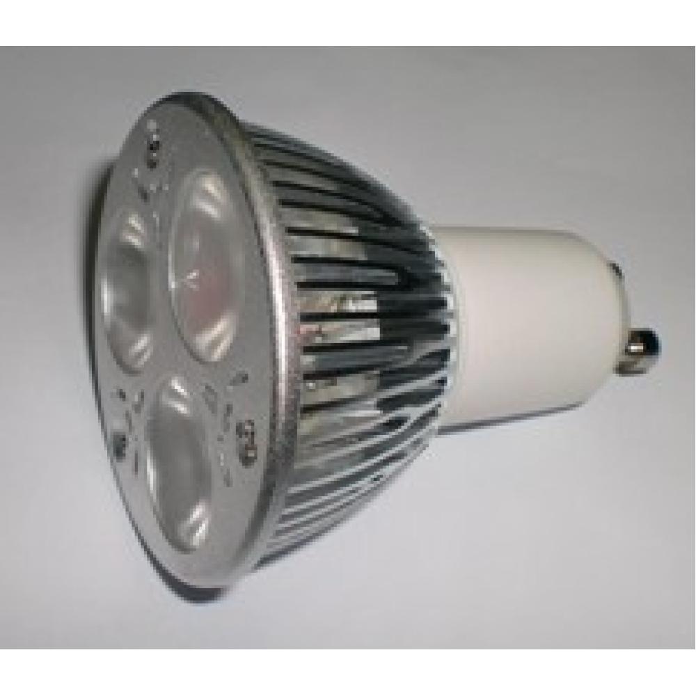 Art System 3 leds de 1w,gu10, branco quente 3000ºk, 45º