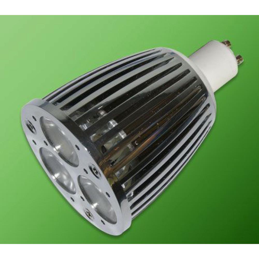 Art System 3 leds de 2w,gu10, branco quente 3000ºk, 45º