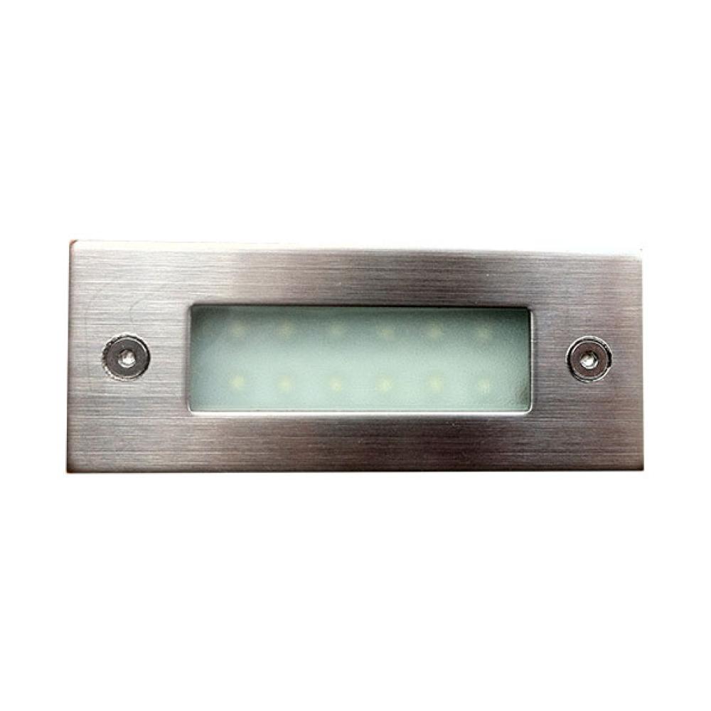 Art System 230V, 12x5mm LED, 1W, IP54, ALU, branco frio 111X44X51mm