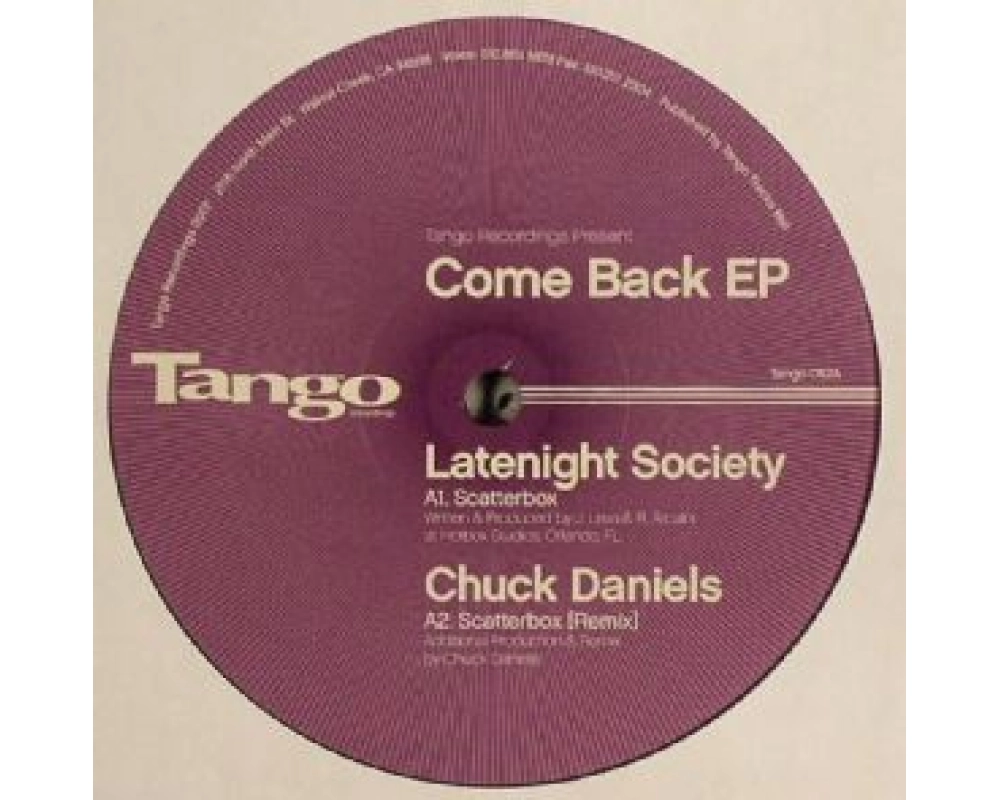 various - come back ep (L. SOCIETY-C. DANIELS-DIGITAL MINDS)