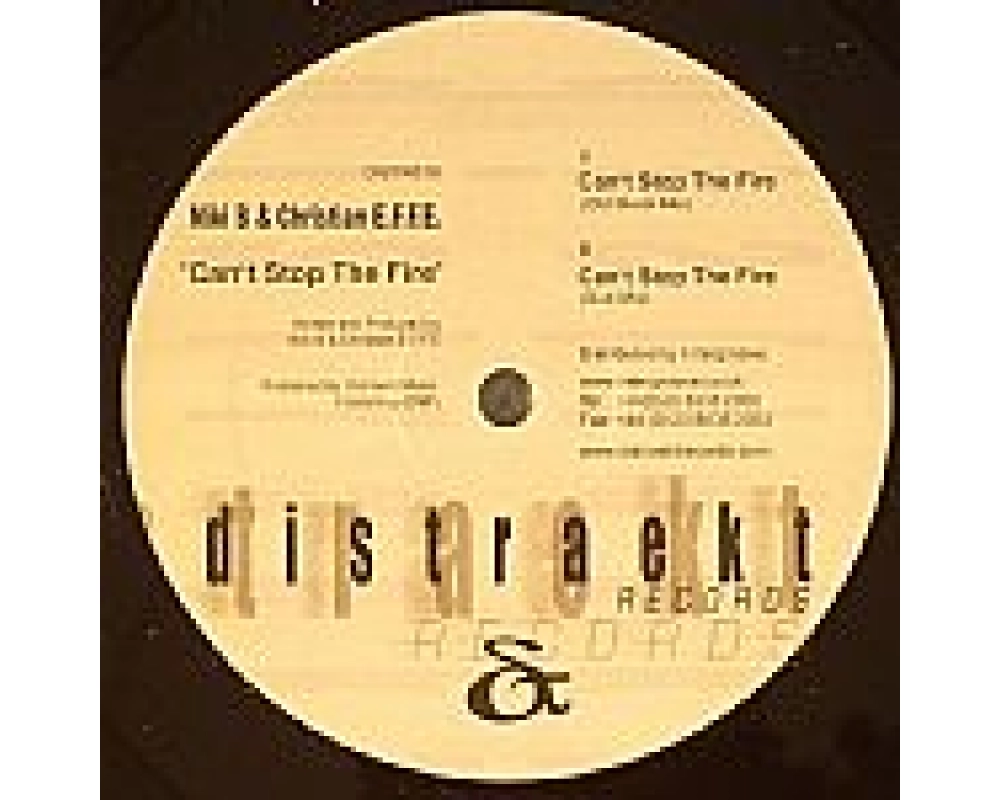 Niki B & Christian E.F.F.E. - Can´t stop the fire