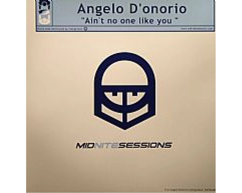 angelo donorio - aint no one like you