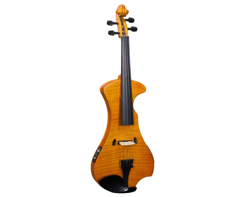 Hidersine Electric Violin Outfit - Flamed Maple Veneer