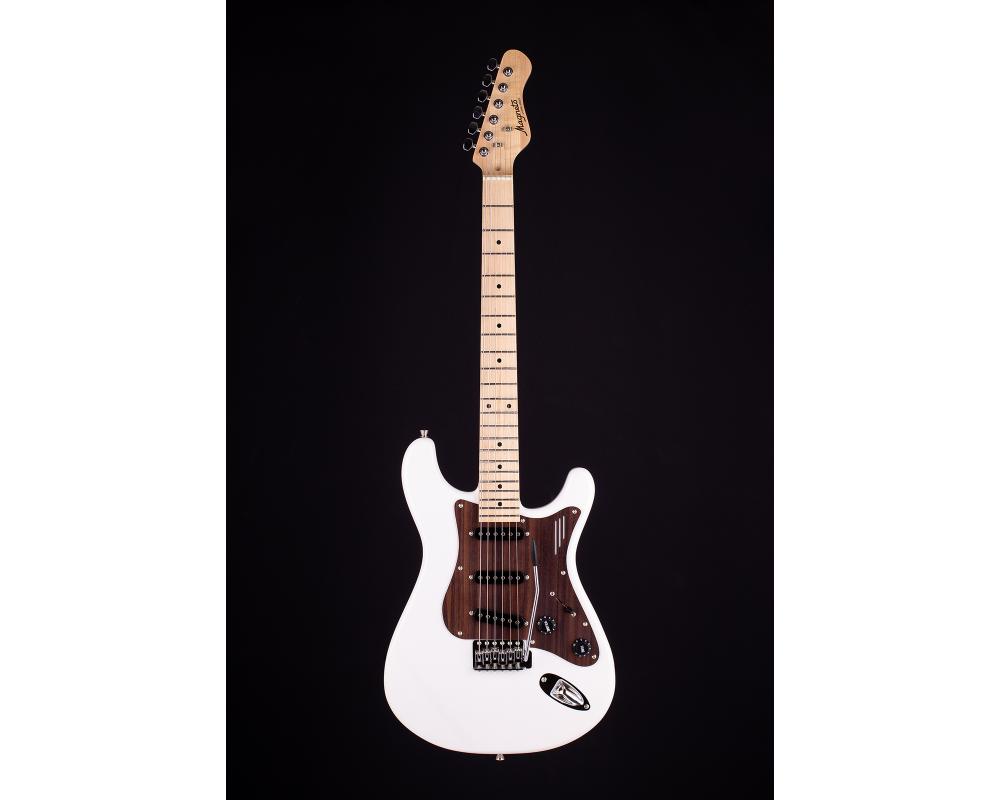 Magneto U-One Sonnet Standard Metalic White Maple FB with Gig Bag