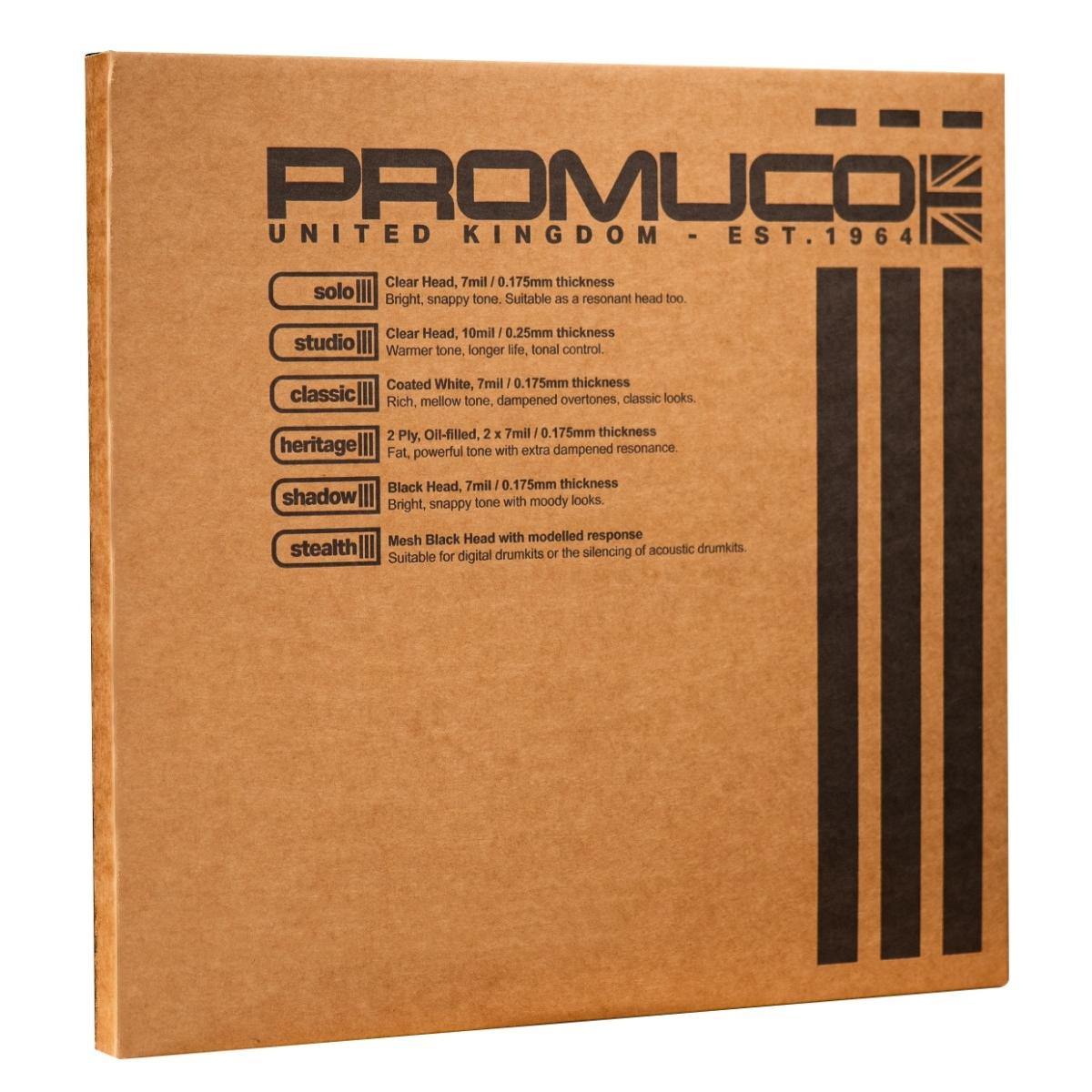 Promuco Heritage Drumhead 2-Ply Oil-Filled 12