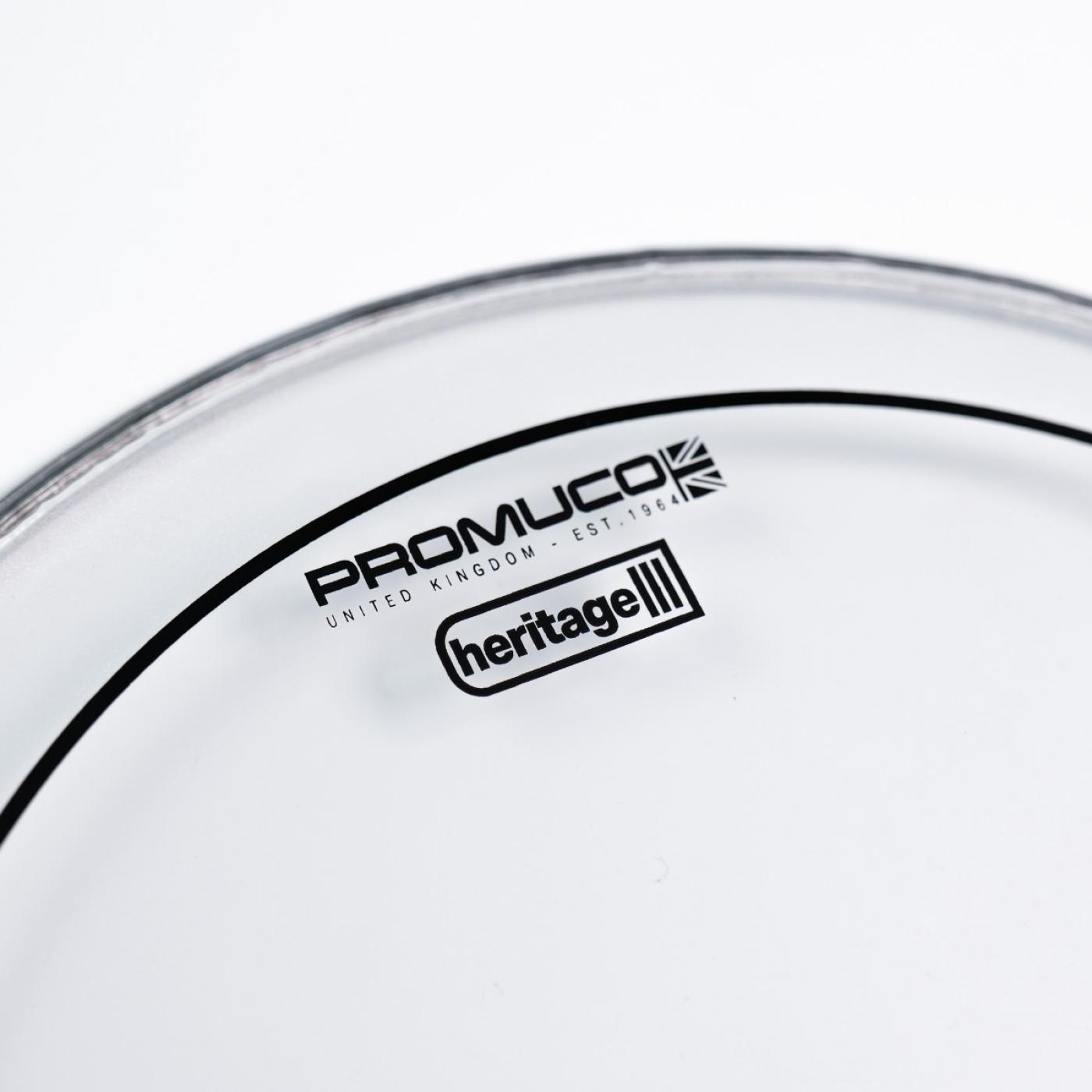 Promuco Heritage Drumhead 2-Ply Oil-Filled Bass Drum 20