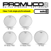 Promuco Solo Drumhead Clear Toms/Snare 13