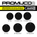 Promuco Stealth Drumhead Black Mesh for Digital Drum Kits/Silencing Acoustic Drumkits 13
