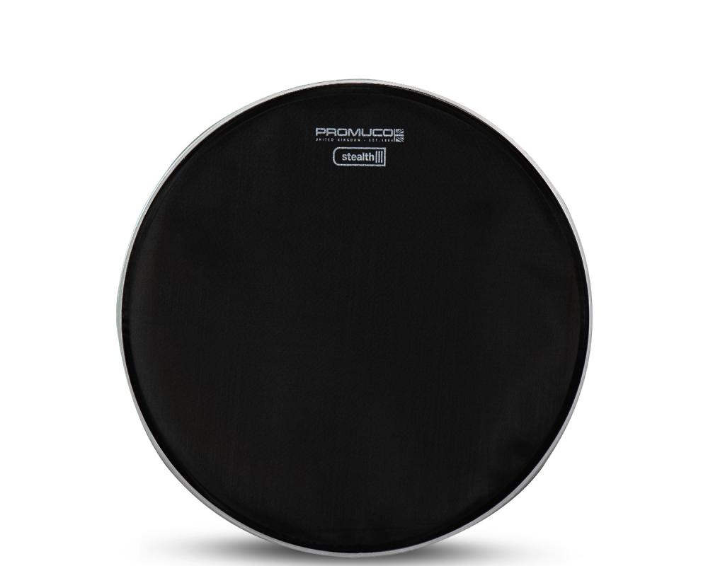 Promuco Stealth Drumhead Black Mesh for Digital Drum Kits/Silencing Acoustic Drumkits 14