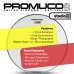 Promuco Studio Drumhead Clear Tom/Snare 13