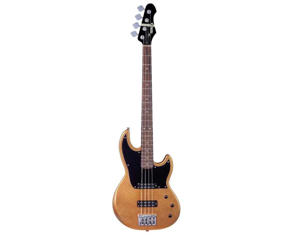 Shergold Guitars Libertine Standard Bass SBL15 Metallic Gold Gloss