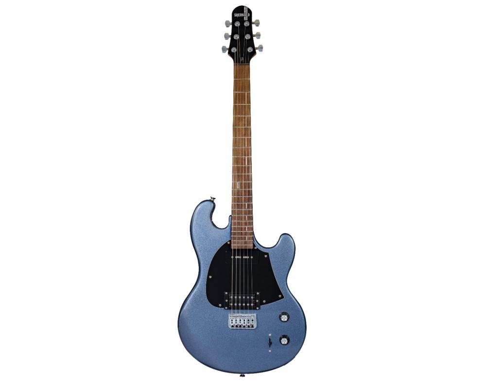 Shergold Masquerader Standard SM11 Solid Astral Blue Gloss