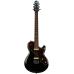 Shergold Provocateur Standard SP12 Solid Black Gloss