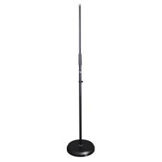 TGI Microphone Stand. Straight. Round Heavy Base.