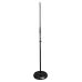 TGI Microphone Stand. Straight. Round Heavy Base.