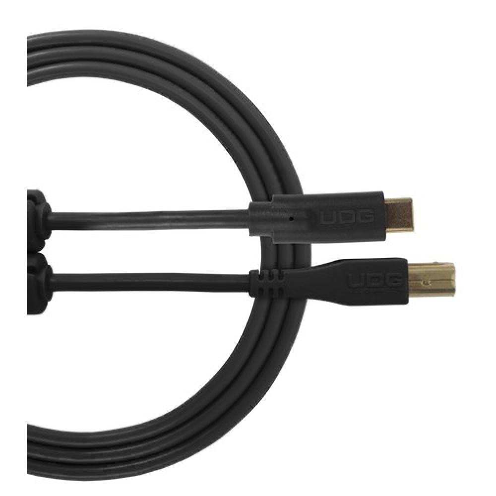 UDG Ultimate Audio Cable USB 2.0 C-B Straight 1,5m Black