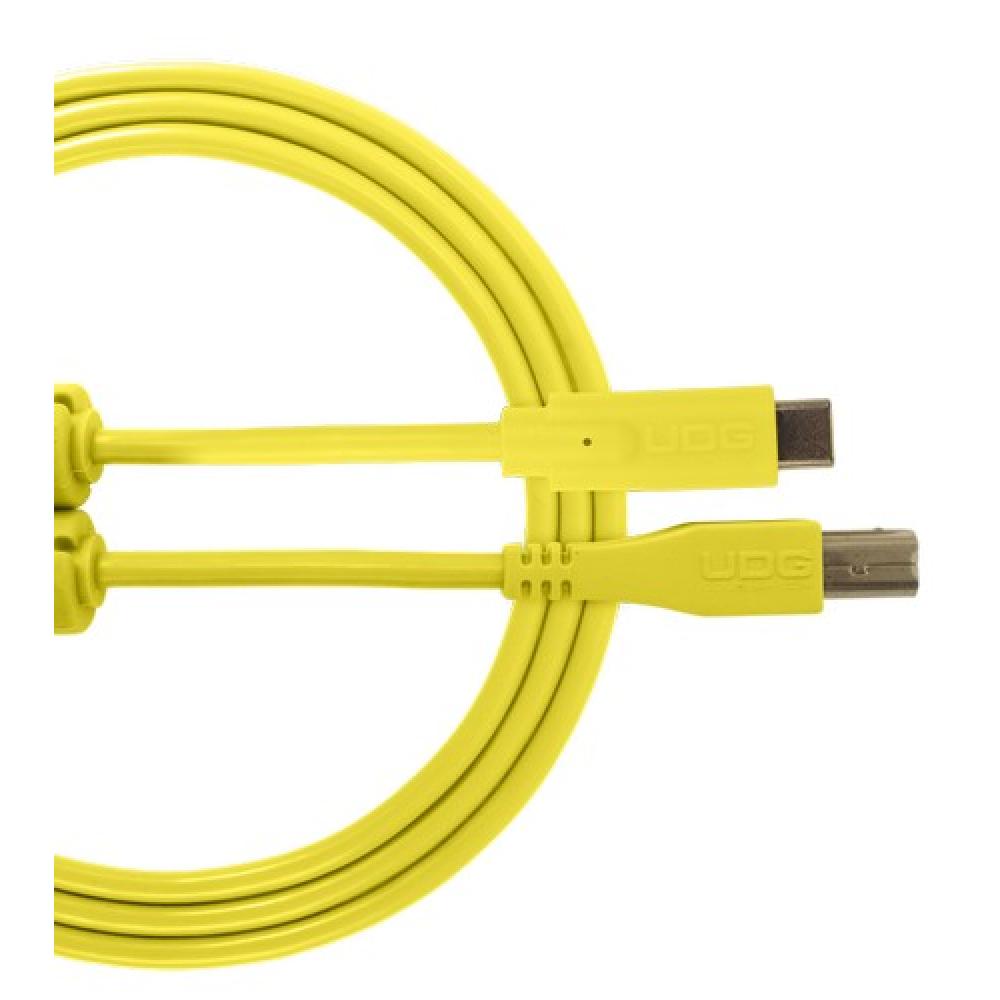 UDG Ultimate Audio Cable USB 2.0 C-B Straight 1,5m Yellow