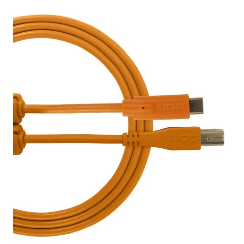 UDG Ultimate Audio Cable USB 2.0 C-B Straight 1,5m Orange
