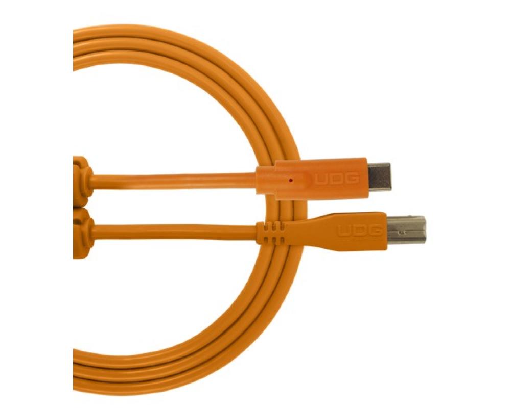 UDG Ultimate Audio Cable USB 2.0 C-B Straight 1,5m Orange