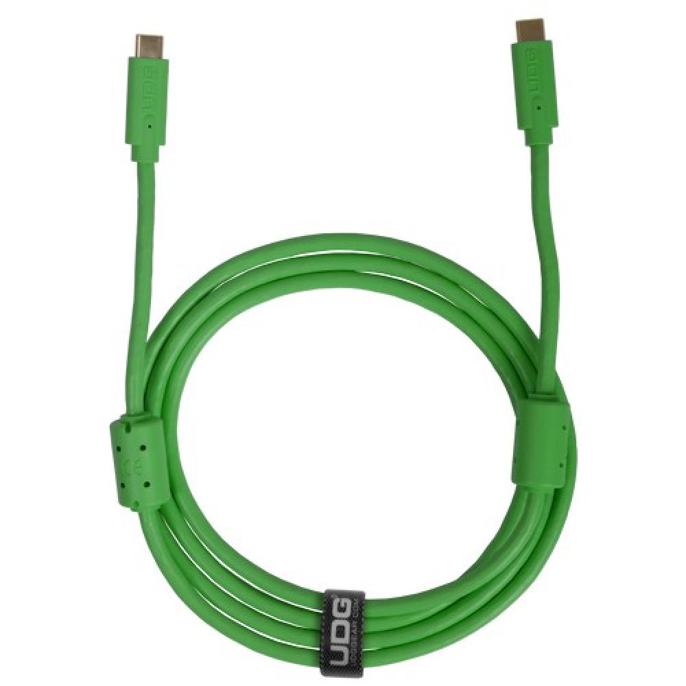 UDG Ultimate Audio Cable USB 3.2 C-C Straight 1,5m Green