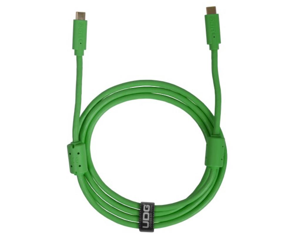 UDG Ultimate Audio Cable USB 3.2 C-C Straight 1,5m Green