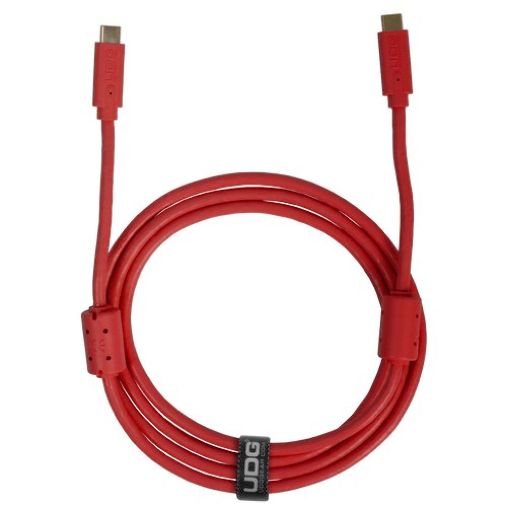 UDG Ultimate Audio Cable USB 3.2 C-C Straight 1,5m Red