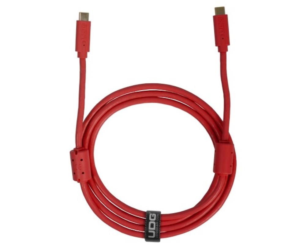UDG Ultimate Audio Cable USB 3.2 C-C Straight 1,5m Red